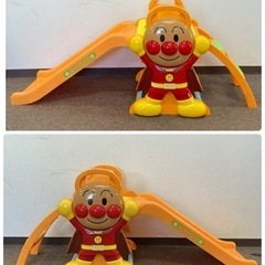 【中古品】アンパンマン NEW ピッピすべり台 1人用 2〜5歳 j12-23の画像