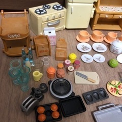 シルバニアファミリー　キッチンセットの画像