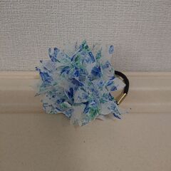 コサージュ風 髪ゴム