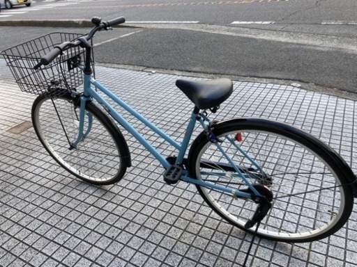 【27インチ自転車】変速なし　使用少なくとてもきれいな中古自転車　若林自転車　唐崎店　SALE中❗️