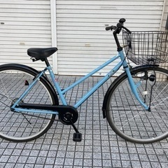 【27インチ自転車】変速なし　使用少なくとてもきれいな中古自転車...