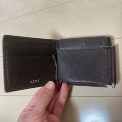BALLY マネークリップ(コインケース 付き)の画像