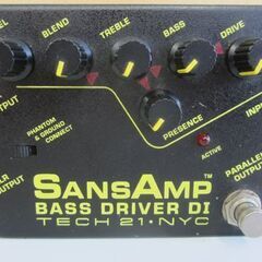 TECH21 サンズアンプ Bass Driver DI バージョン1 ベース用 プリアンプ エフェクター 初期型 Sansamp ベースドライバー 旧型 札幌市 北20条店 の画像