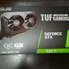 ASUS TUF-GTX1660TI-O6G-EVO-GAMINGの画像