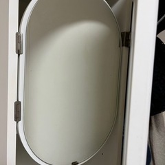 姿見　収納付き　無料　島忠の画像