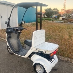 ホンダ ジャイロキャノピー 4スト 走行少々多いが快調です。の画像