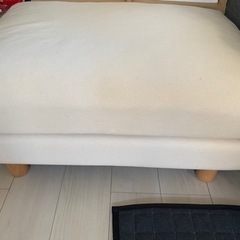 無印良品 オットマン(ソファ)の中古が安い！激安で譲ります