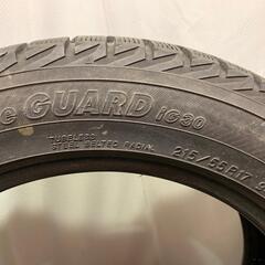 スタットレスタイヤヨコハマ
サイズ　　215/55R17の画像