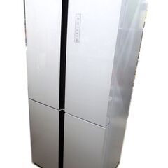 新札幌発★極美品★Haier/ハイアール ノンフロン冷凍冷蔵庫/JR-NF468A/468L 4ドア/観音開き/2018年製 No.1420