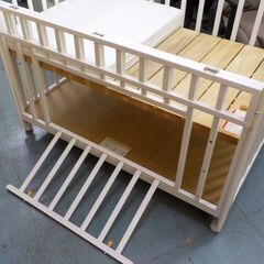 ID216129　ベビーベッド（白）の画像