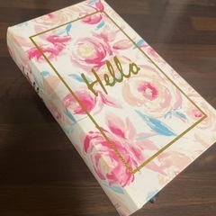 【美品】Francfranc ブック型ティッシュケース