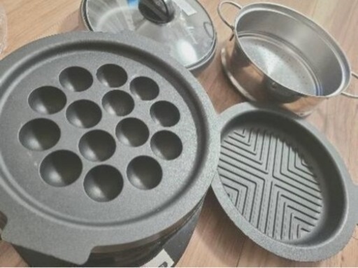 鍋 たこ焼き器 蒸し器 プレート