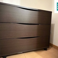 ニトリ　3段チェスト