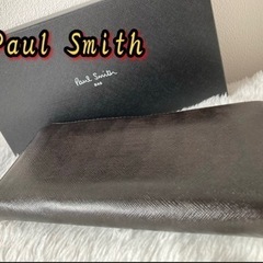 ポールスミス Paul smith 長財布 ストライプ　USED...