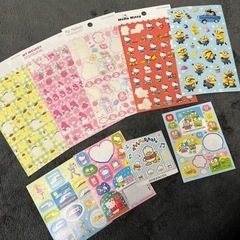 サンリオシールなど　シールまとめ売り①