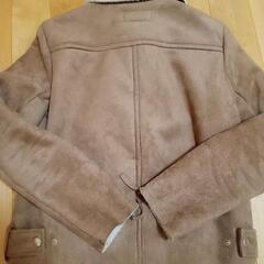 snidel　ボア　ライダースジャケットの画像