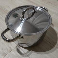 IKEA　ステンレス鍋　5L