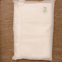 【新品未使用】レインコート　XL ホワイトの画像