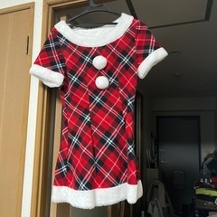サンタコス 帽子付き