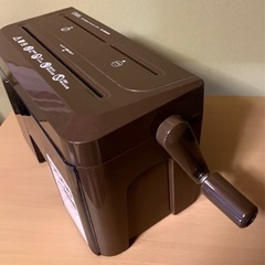 手動シュレッダー　出品は25日まで