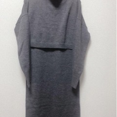 ニットロングワンピ　15日までの値下げ¥1200→¥1000