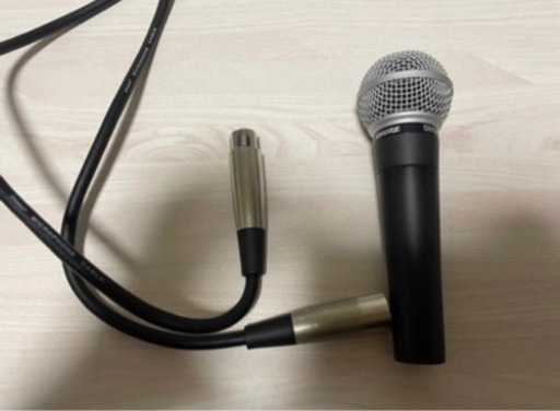 Shure sm58 ダイナミックマイク売ります