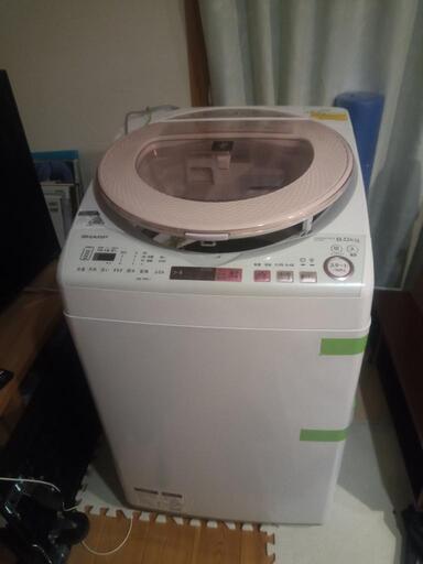 8.0kg洗濯機◆SHARP ES-TX8A◆配送・設置承ります