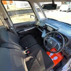 三菱　ekスペース【YouTubeで現車確認】車検R5年2月迄　グレードカスタムT　アラウンドビューカメラ　ナビ　地デジ　アルミホイール　プッシュスタート　スマートキーの画像