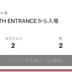 値下げします。12/24 琉球ゴールデンキングス対レバンガ北海道　コートサイドチケット