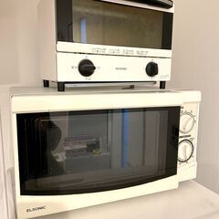 電子レンジとオーブントースターのセット★引っ越しに付き18日までの画像