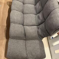 ニトリのソファー　カジュアルソファ(ポケットO GY)　2人掛けの画像