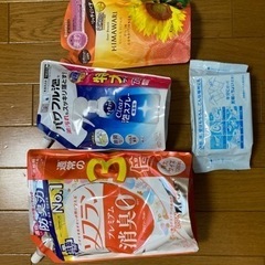 ソフラン　キュキュット泡スプレー　HIMAWARIコンディショナー他