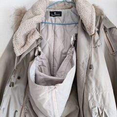blanc et blanche 抱っこ紐用コートの画像