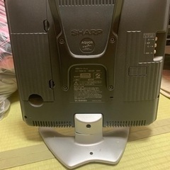 SHARP 15インチ テレビの画像