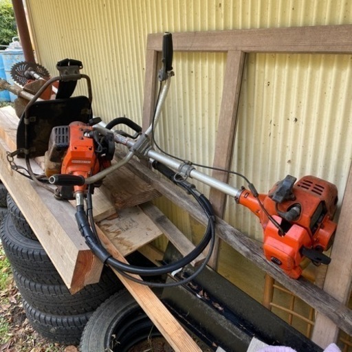 共立草刈り機2台　2月末まで