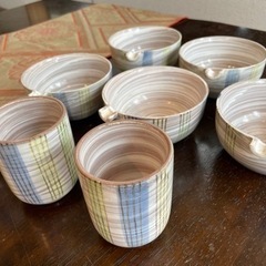 ☆あげます☆小鉢&湯呑み3個セット☆