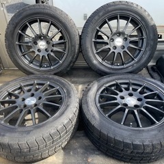 スタッドレス・ホイールセット WEDS 16インチ オフセット4...