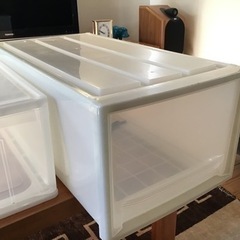 衣装ケース 収納ケース3点 無料の画像