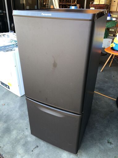 Panasonic 2ドア冷凍冷蔵庫 NR-B14DW-T 138L 2021年製 D121M338