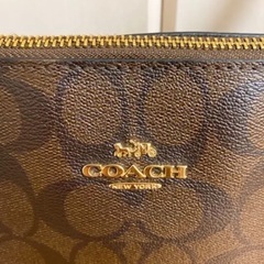 Coach コーチ トートバッグ A4サイズOK ブラウンの画像
