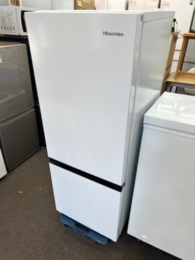 【配送・設置無料】★未使用★ハイセンス/Hisense【 冷凍冷蔵庫 幅48.1cm 162L 2ドア 右開き 自動霜取り コンパクト