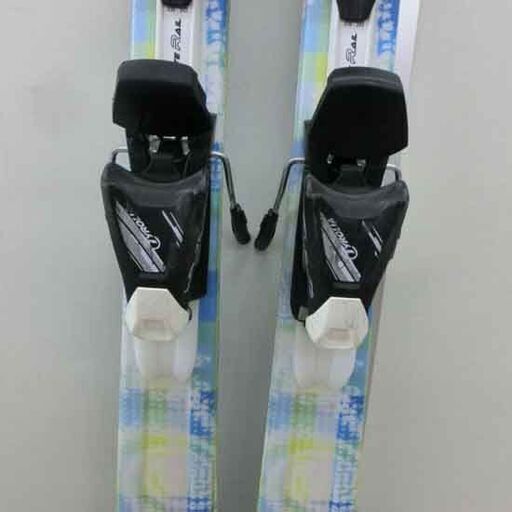 HEAD 137cm スキー2点セット JOY ヘッド スキー板 青＆緑系 チェック柄 札幌市 西区 西野店