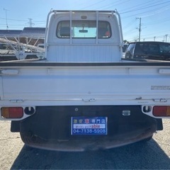 【支払総額22.8万円】h22年式 サンバートラック4WD エアコン パワステ付 車検令和6年12月 機関良好 タイベル交換済み 修復歴無 下廻り状態okの画像
