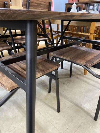 リサイクルショップどりーむ荒田店No.4980　ダイニングテーブルセット！イス４脚付き！美品！　早い者勝ち！