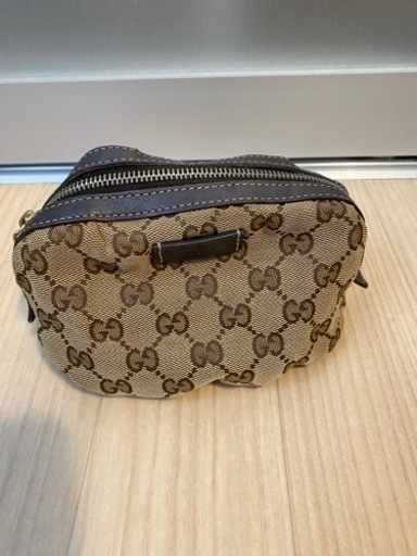 GUCCI バンブーデザインポーチ