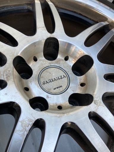 訳アリ 格安 タイヤホイールセット 18×8.5JJ+43 114.3 225/45R18 ワーク18インチ