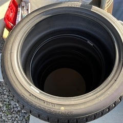 ブリヂストン！215/45R17スタッドレス！山あり！