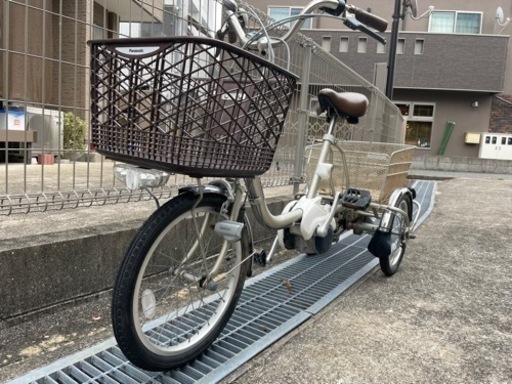 Panasonic 電動三輪自転車　シルバー