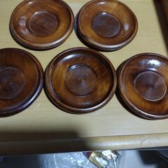 茶托5枚セット　未使用品