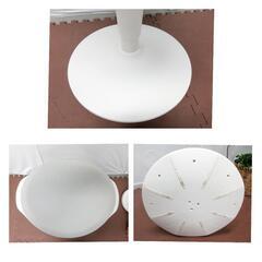 ☆T2334☆  昇降式ハイチェスト 白  YAMAZEN の画像